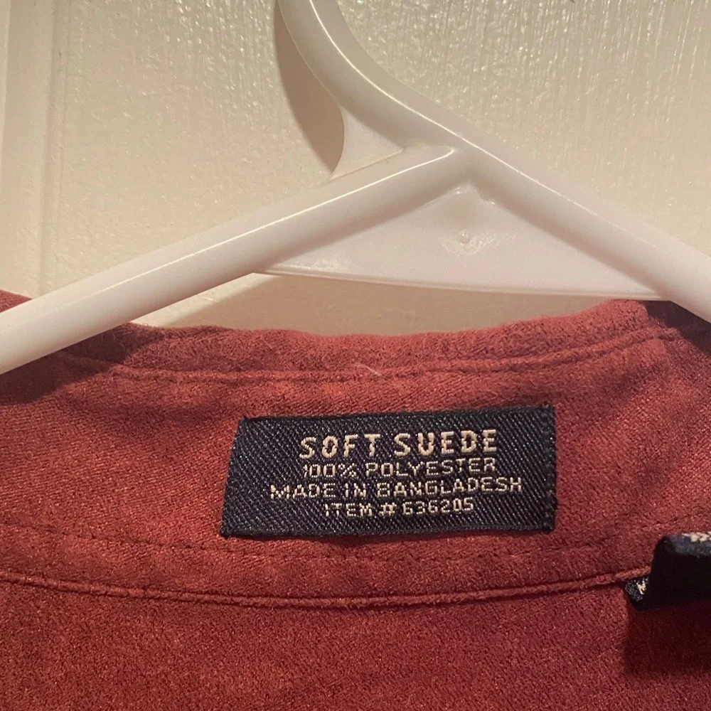 Van Heusen Men's Terracotta Shirt Jacket